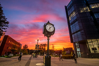 A clock on campus. Links to Links to Gifts That Protect Your Assets A clock on campus. Links to Links to Gifts That Protect Your Assets