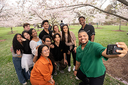 Students posing for a selfie. Links to Gifts of Life Insurance Students posing for a selfie. Links to Gifts of Life Insurance